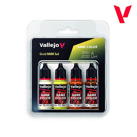 Conjunto Game Color GOLD NMM - Vallejo (4x 18ml)