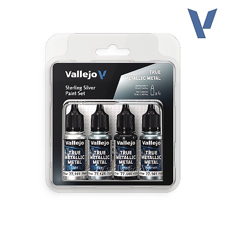 Conjunto TMM STERLING SILVER - Vallejo (4x 18ml)