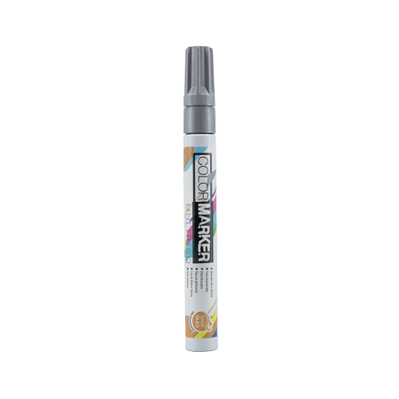 Marcador Color Marker Base Óleo - PRATA - Acrilex