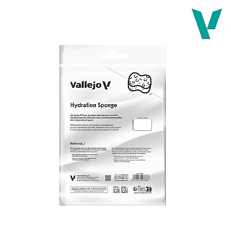 Esponja de Hidratação para Wet Palette - Vallejo (220×140 mm - 2 unidades)