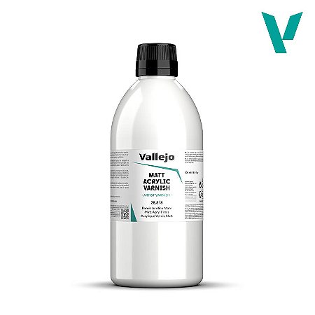 Verniz (Fosco) MATT - Vallejo (500 ml)