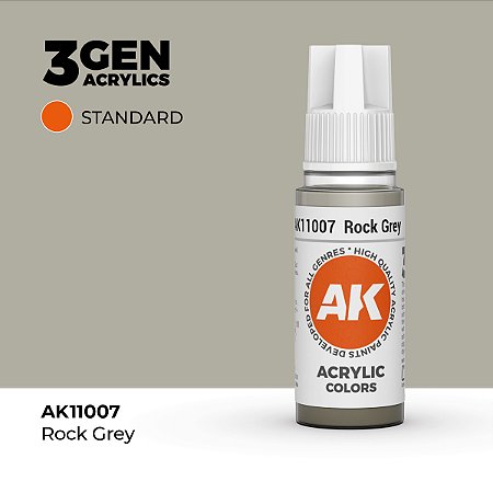 Tinta Acrílica ROCK GREY - AK Interactive (17ml)