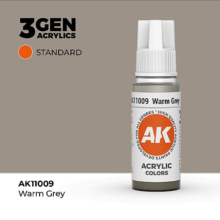 Tinta Acrílica WARM GREY - AK Interactive (17ml)