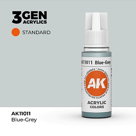 Tinta Acrílica BLUE-GREY - AK Interactive (17ml)