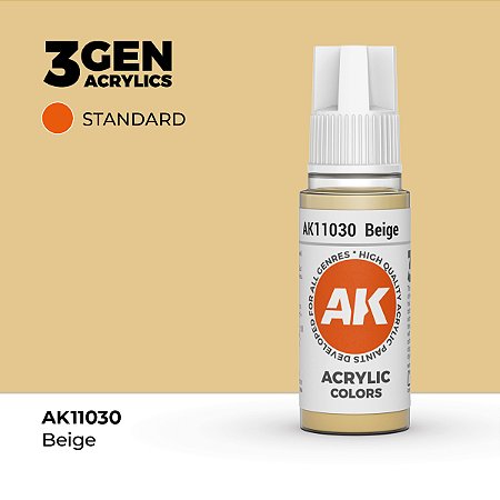 Tinta Acrílica BEIGE - AK Interactive (17ml)