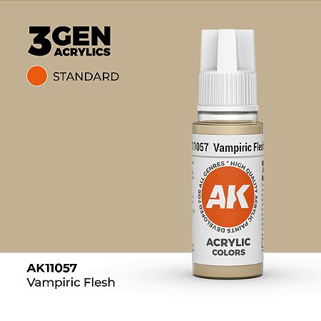 Tinta Acrílica VAMPIRIC FLESH - AK Interactive (17ml)
