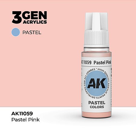 Tinta Acrílica PASTEL PINK - AK Interactive (17ml)