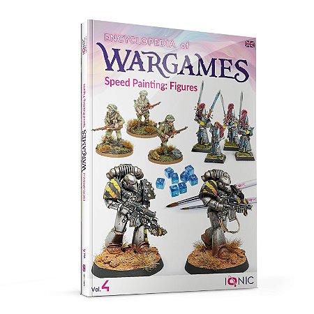 Livro: Enciclopédia WARGAMES Vol.4: Speed Painting Figures (Inglês)