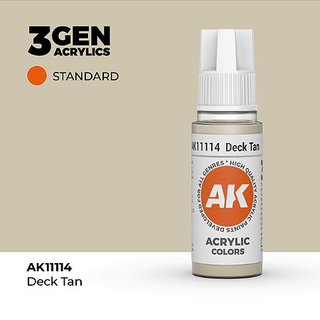 Tinta Acrílica DECK TAN - AK Interactive (17ml)