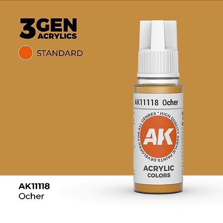 Tinta Acrílica OCHER - AK Interactive (17ml)
