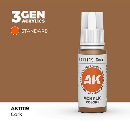 Tinta Acrílica CORK - AK Interactive (17ml)