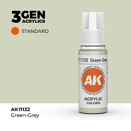 Tinta Acrílica GREEN GREY - AK Interactive (17ml)