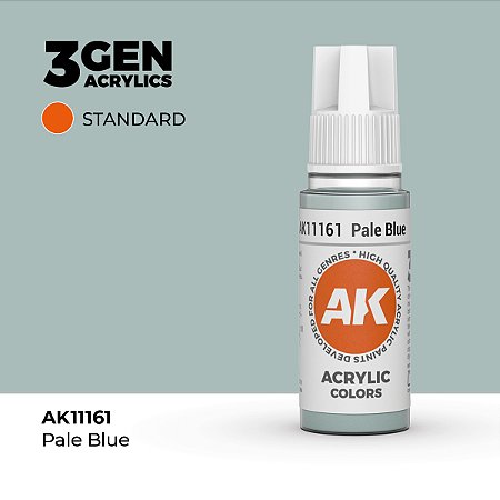 Tinta Acrílica PALE BLUE - AK Interactive (17ml)
