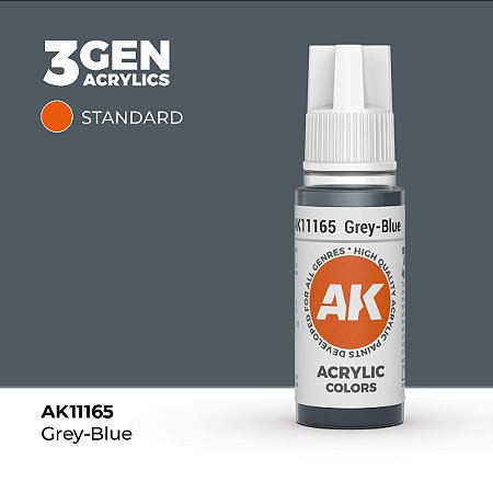 Tinta Acrílica GREY-BLUE - AK Interactive (17ml)