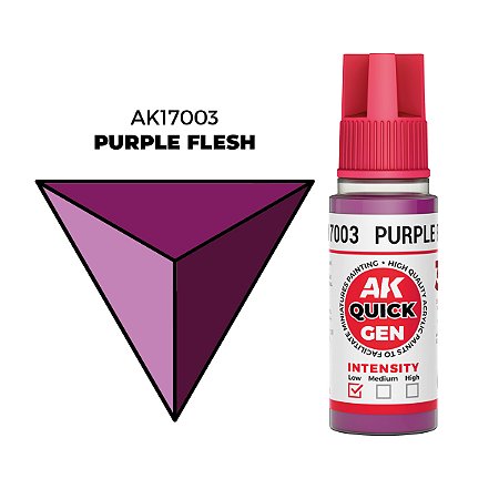 Tinta Acrílica Quick Gen PURPLE FLESH - AK Interactive (18ml)
