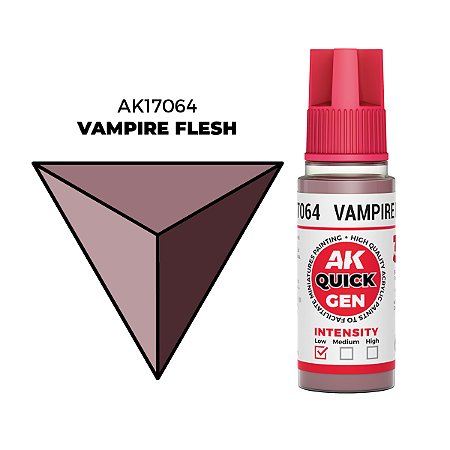 Tinta Acrílica Quick Gen VAMPIRE FLESH - AK Interactive (18ml)