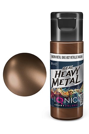 Wash Metálico Acrílico Real Heavy Metal - WORN METAL - IONIC Smart Colors (20ml)
