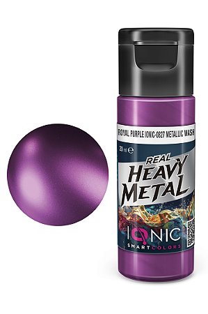 Wash Metálico Acrílico Real Heavy Metal - ROYAL PURPLE - IONIC Smart Colors (20ml)