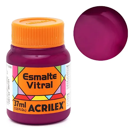Esmalte Vitral PINK - Acrilex (37ml)