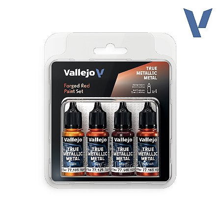 Conjunto TMM FORGET RED - Vallejo (4x 18ml)