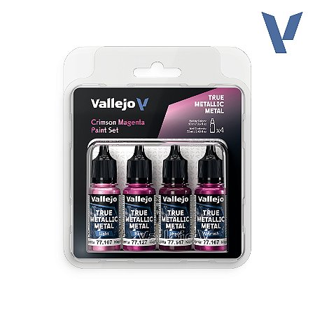 Conjunto TMM CRIMSON MAGENTA - Vallejo (4x 18ml)