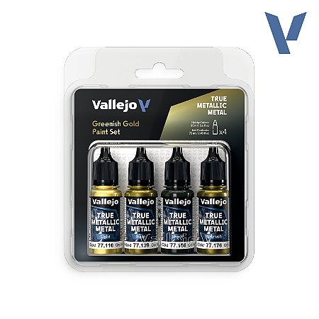 Conjunto TMM GREENISH GOLD - Vallejo (4x 18ml)