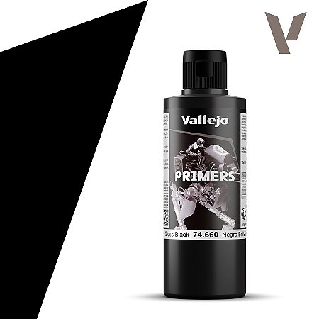 Primer Brilhante PRETO - Vallejo (200ml)
