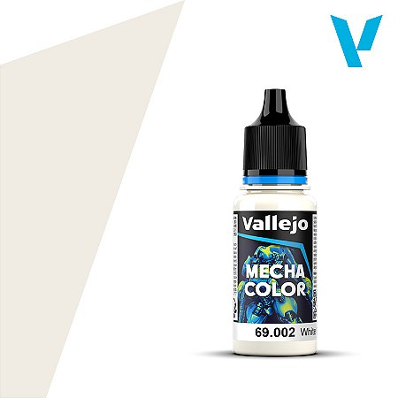 Tinta Acrílica Mecha Color WHITE GREY - Vallejo (18ml)