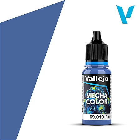 Tinta Acrílica Mecha Color BLUE - Vallejo (18ml)