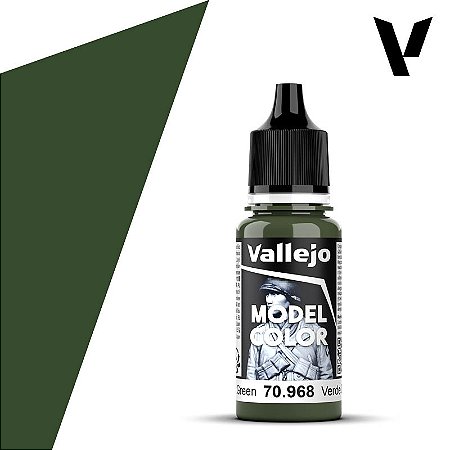 Tinta Acrílica Model Color FLAT GREEN - Vallejo (18ml)