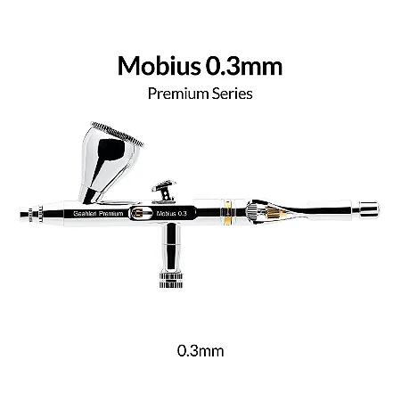 Aerógrafo Premium Series MOBIUS 0,3mm - Gaahleri