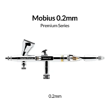 Aerógrafo Premium Series MOBIUS 0,2mm - Gaahleri