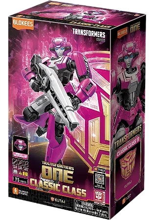 Transformers Classic Class 13 | Transformers One Elita-1 - Kit Plástico