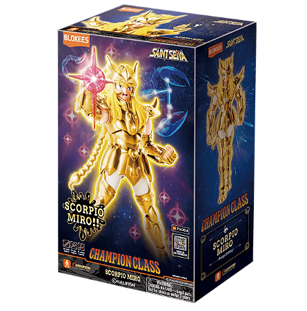 Saint Seiya: Miro de Escorpião Champion Class - Kit Plástico