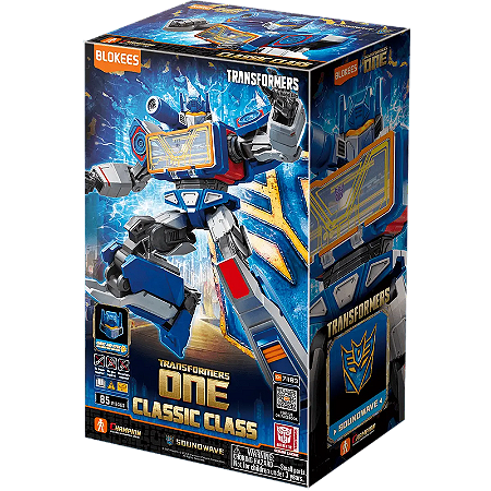 Transformers Classic Class 18 | Transformers One Soundwave - Kit Plástico