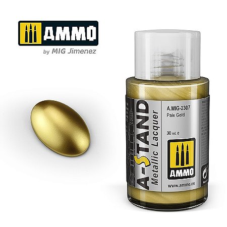 Tinta Laca A-STAND Pale Gold - AMMO (30ml)