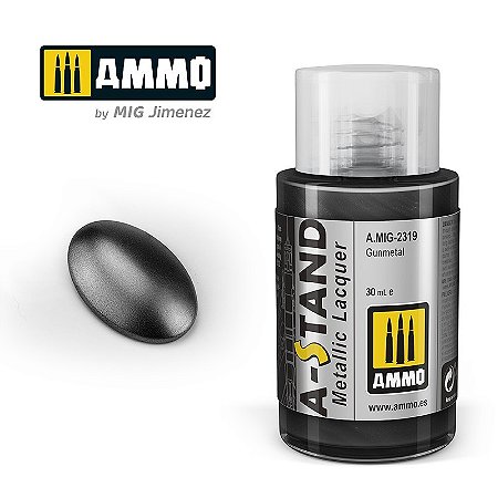 Tinta Laca A-STAND Gunmetal - AMMO (30ml)