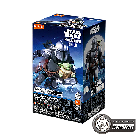 Star Wars: THE MANDALORIAN & GROGU: Champion Class 05 - Kit Plástico