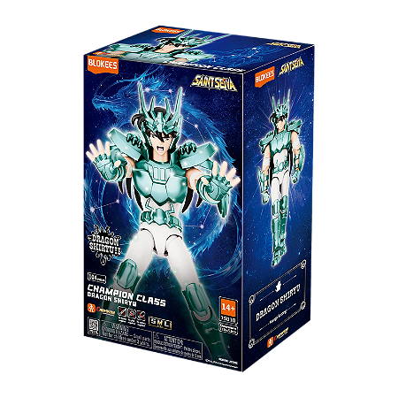 Saint Seiya: Shiryu de Dragão Champion Class - Kit Plástico