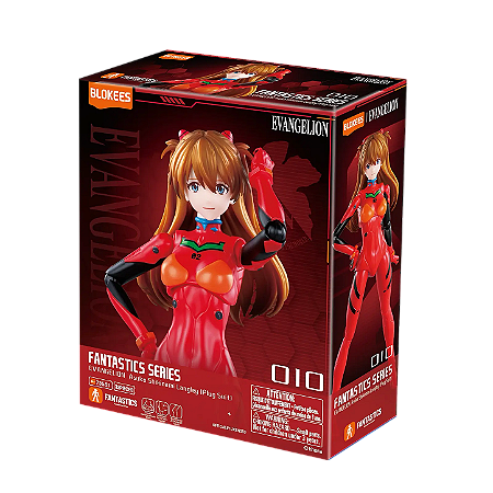 EVANGELION FANTASTICS SERIES: 03 Asuka Shikinami - Kit de plástico