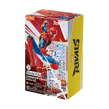 Marvel Rivals Champion Class: Spider-Man - Kit Plástico
