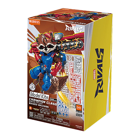 Marvel Rivals Champion Class: Rocket Raccoon - Kit Plástico