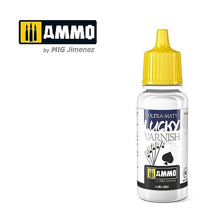 Verniz Acrílico Lucky ULTRA-MATT - AMMO (17ml)
