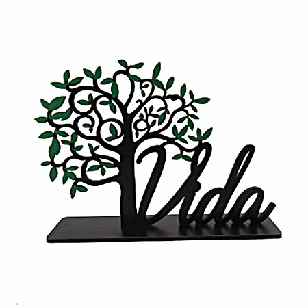 Enfeite de Mesa Árvore Vida Decorativo de Mesa