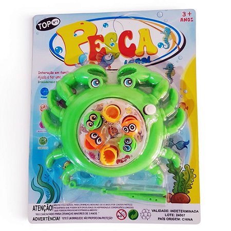 Brinquedo Pesca Legal Infantil Pescaria Peixinho Diversão Crianças