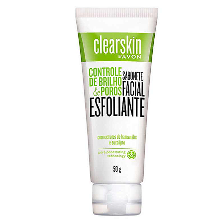 Sabonete Facial Esfoliante Clearskin 50g - Avon