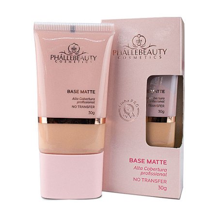 Base Matte PhálleBeauty Cor 4 - PH0589 - 30g