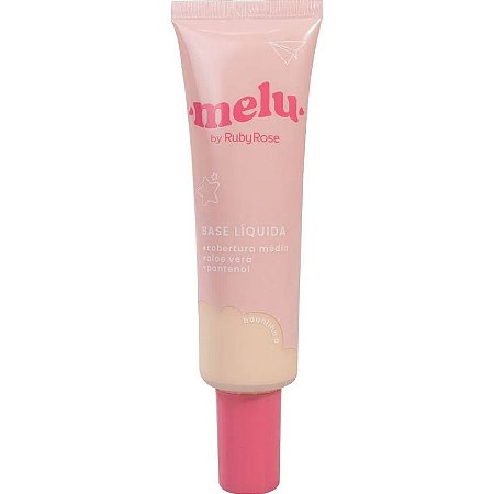 Base Liquida Melu By Ruby Rose Baunilha 0 HB-8055 - 29ml