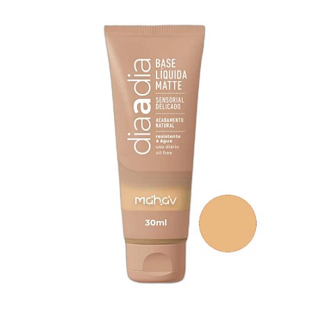 Base Líquida Matte Dia A Dia Mahav Cor 05 30ml