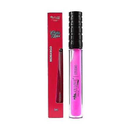 Gloss Labial Látex Morango N°13 Max Love